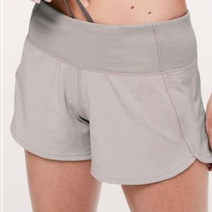 Lululemon Run Times shorts Dark chrome Size 6